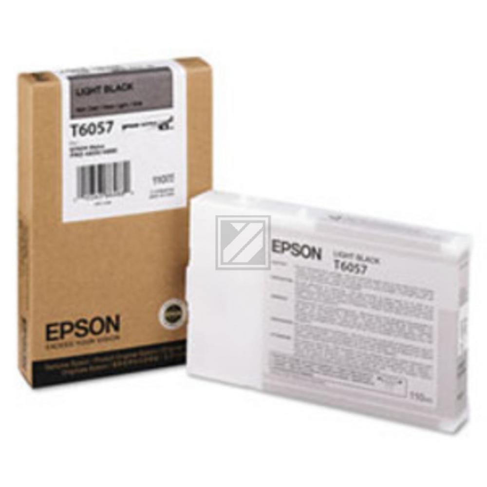 EPSON Tintenpatrone light black T605700 Stylus Pro 4880 110ml EPSON Tintenpatrone light black T605700 Stylus Pro 4880 110ml