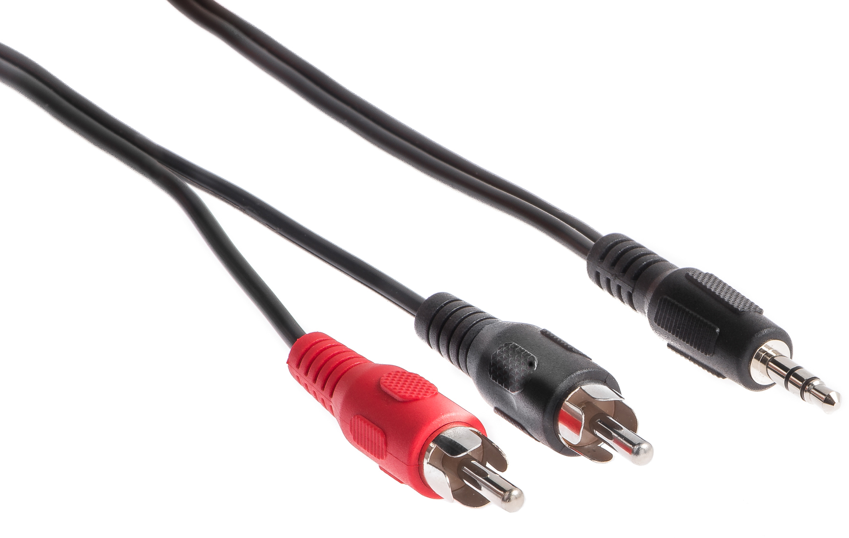 LINK2GO Stereo Cable, 3.5-Cinch SC2113KBB male/male, 2.0m LINK2GO Stereo Cable, 3.5-Cinch SC2113KBB male/male, 2.0m