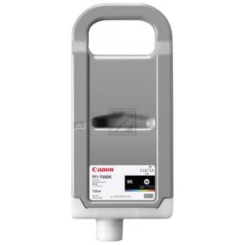 CANON Tintenpatrone schwarz PFI706BK iPF 8300 700ml