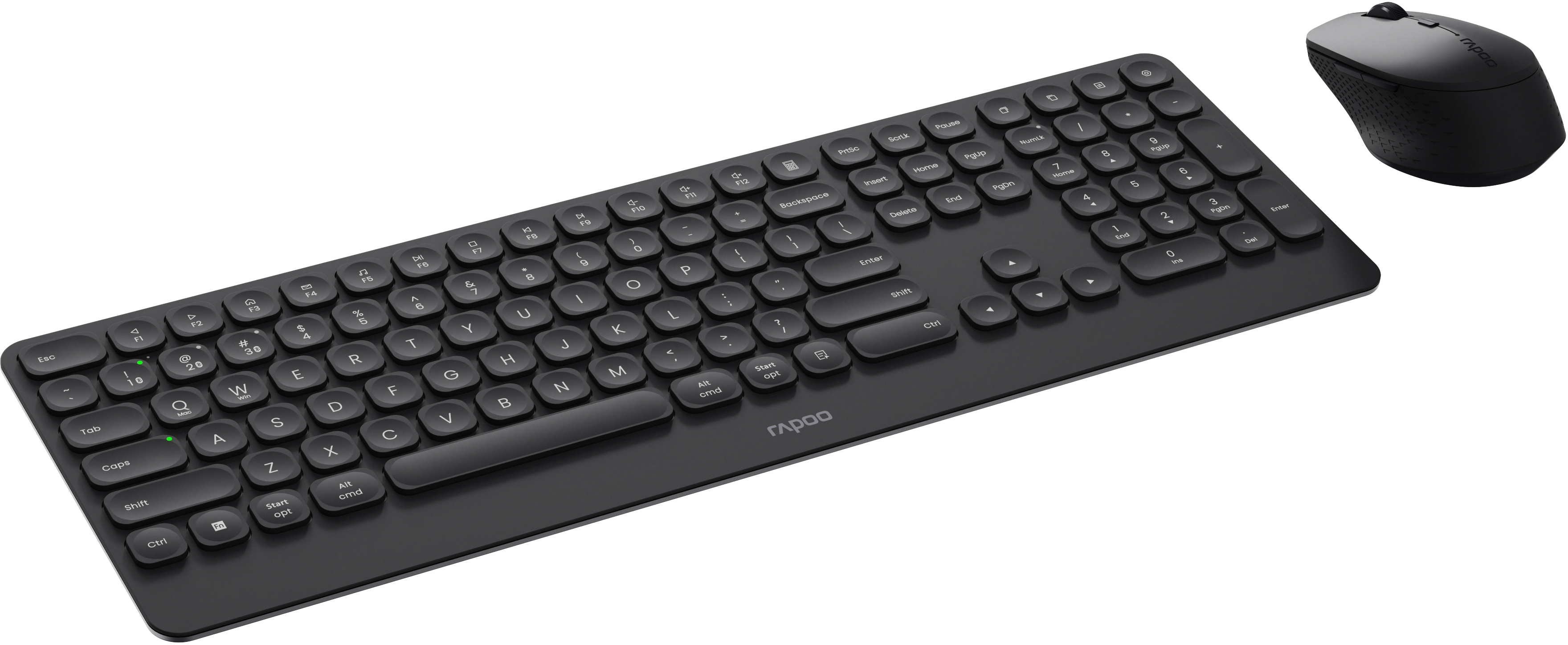 RAPOO 9390M Ultraslim Deskset 13134 Wireless Black