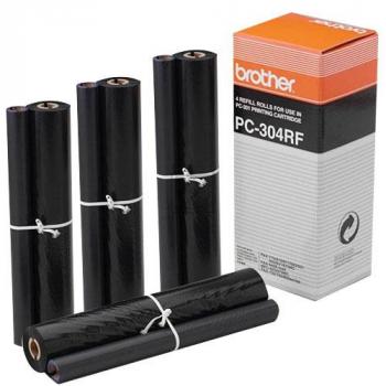 BROTHER Refill Filmrollen PC-304RF Fax-910 4 Rollen
