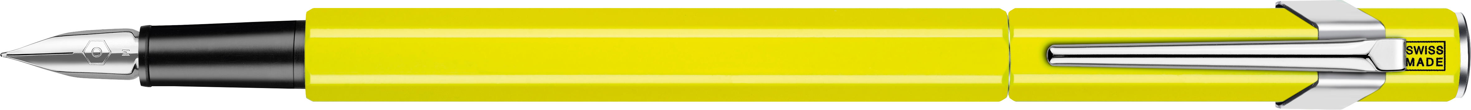 CARAN D'ACHE Füllfederhalter 849 M 840.470 gelb fluo lackiert