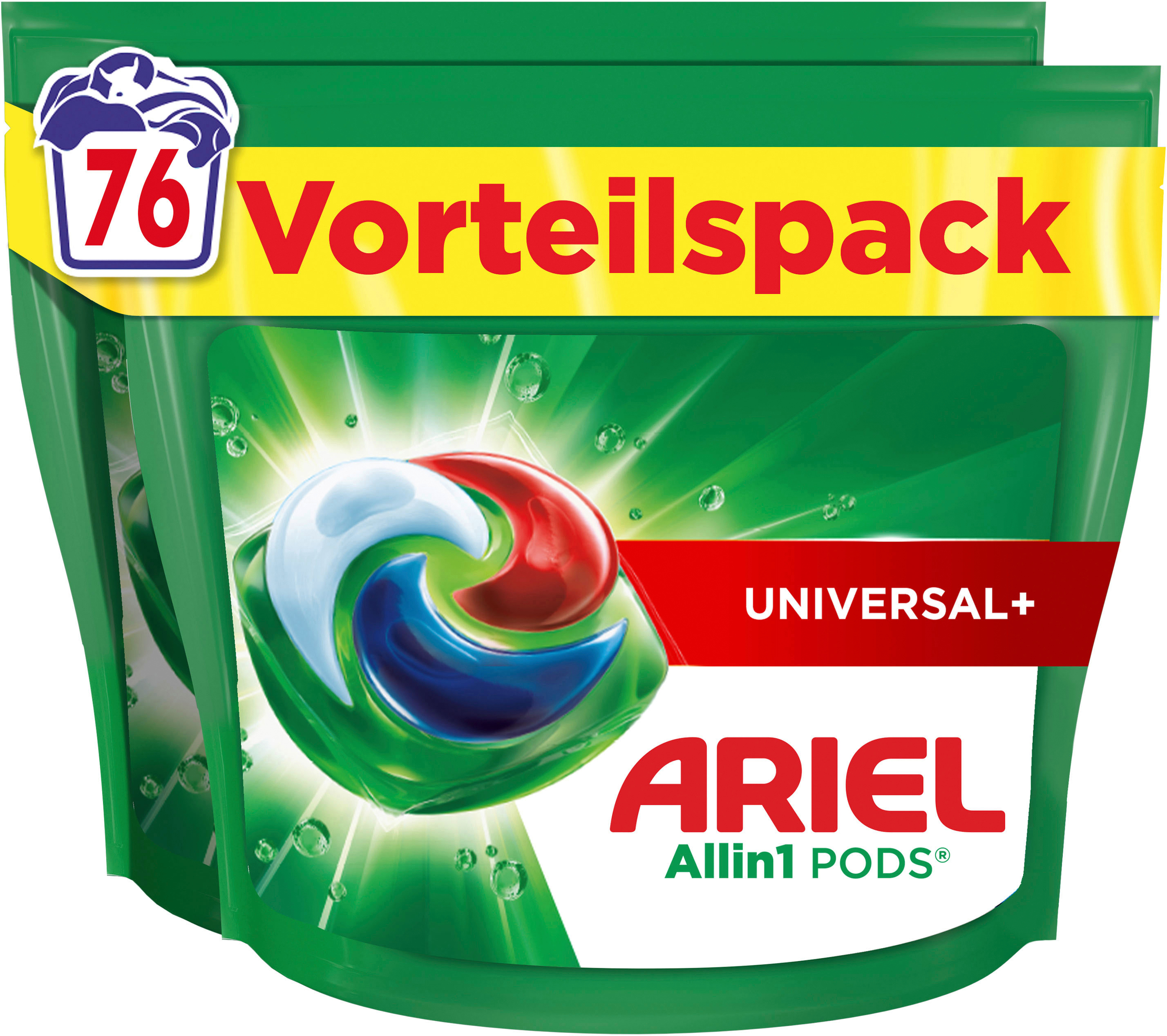 ARIEL Wäsche-Pods Allin1 972033 Universal 76 Pods