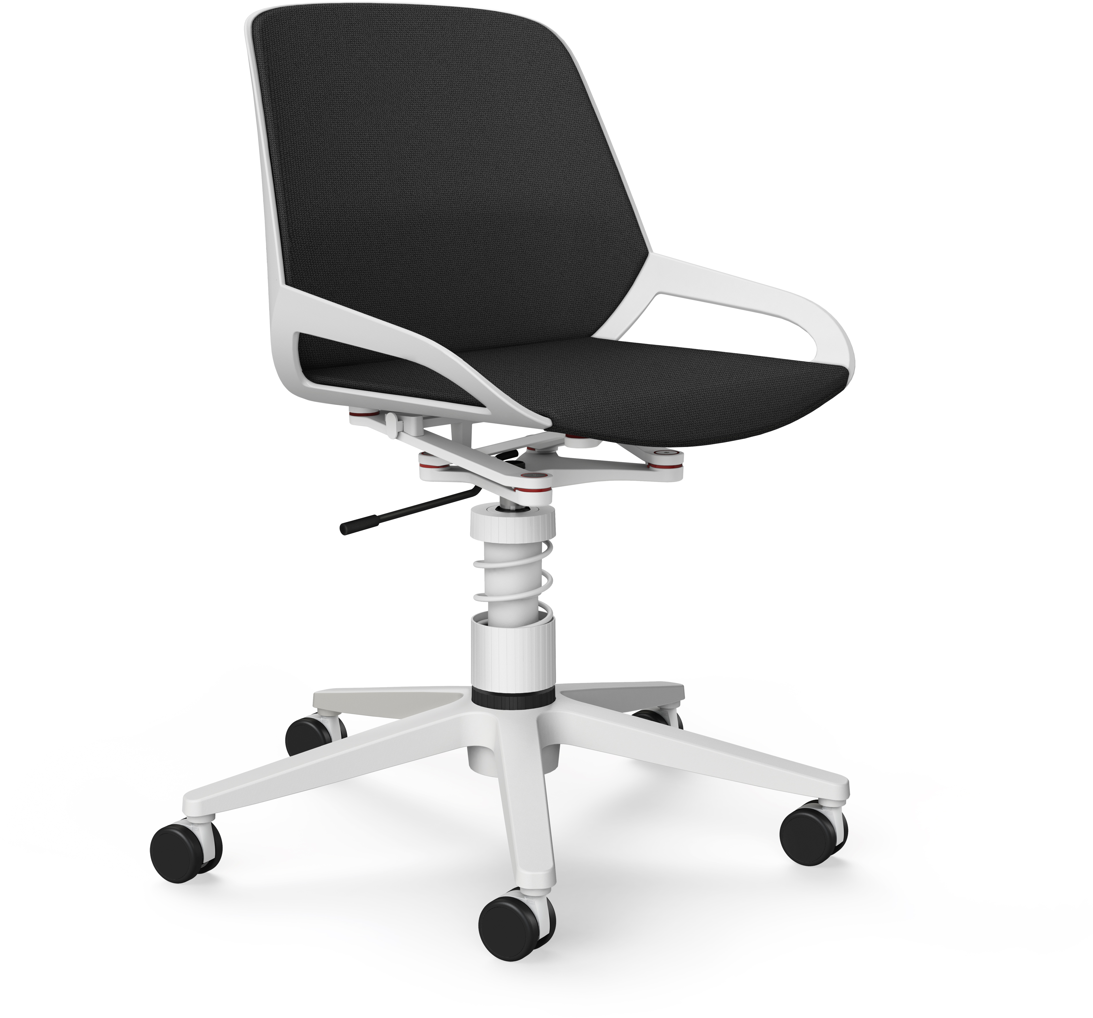 AERIS Bürodrehstuhl Numo Task 962WRSTWHCU8 grau/weiss