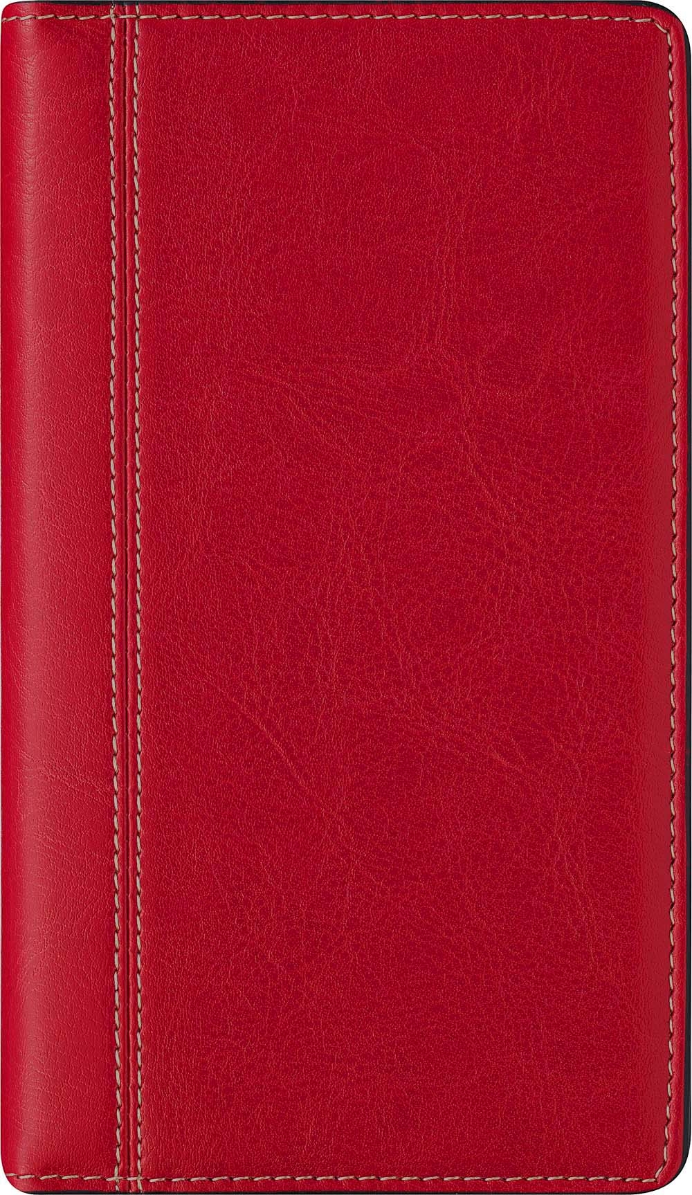 BREPOLS Schulagenda 16M Palermo 23/24 730.3307 1W/2S,red, d/f/e/nl/it 9x16cm
