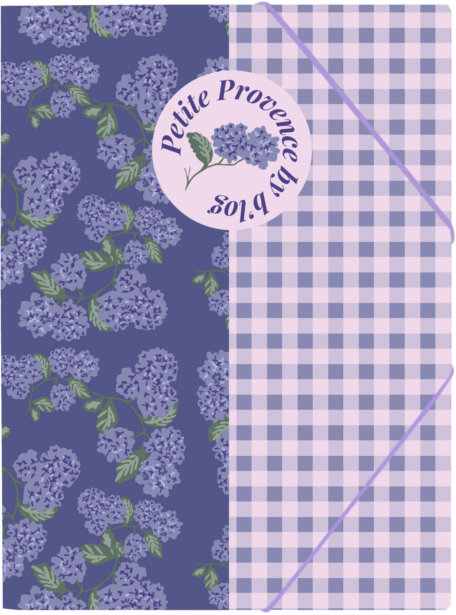 ANCOR Gummibandmappe A4 130270 B'Log Provence