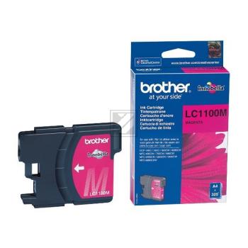 BROTHER Tintenpatrone magenta LC-1100M MFC-6490CW 325 Seiten BROTHER Tintenpatrone magenta LC-1100M MFC-6490CW 325 Seiten
