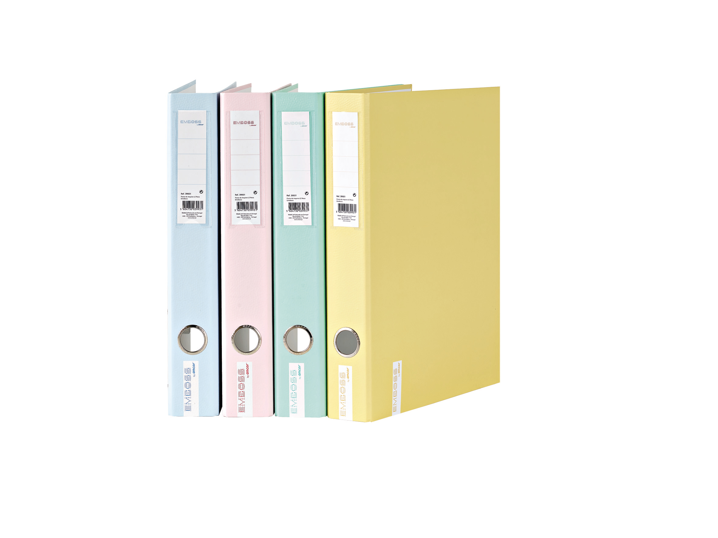ANCOR Ringbuch EMBOSS 084856 assortiert 2-Ring A4