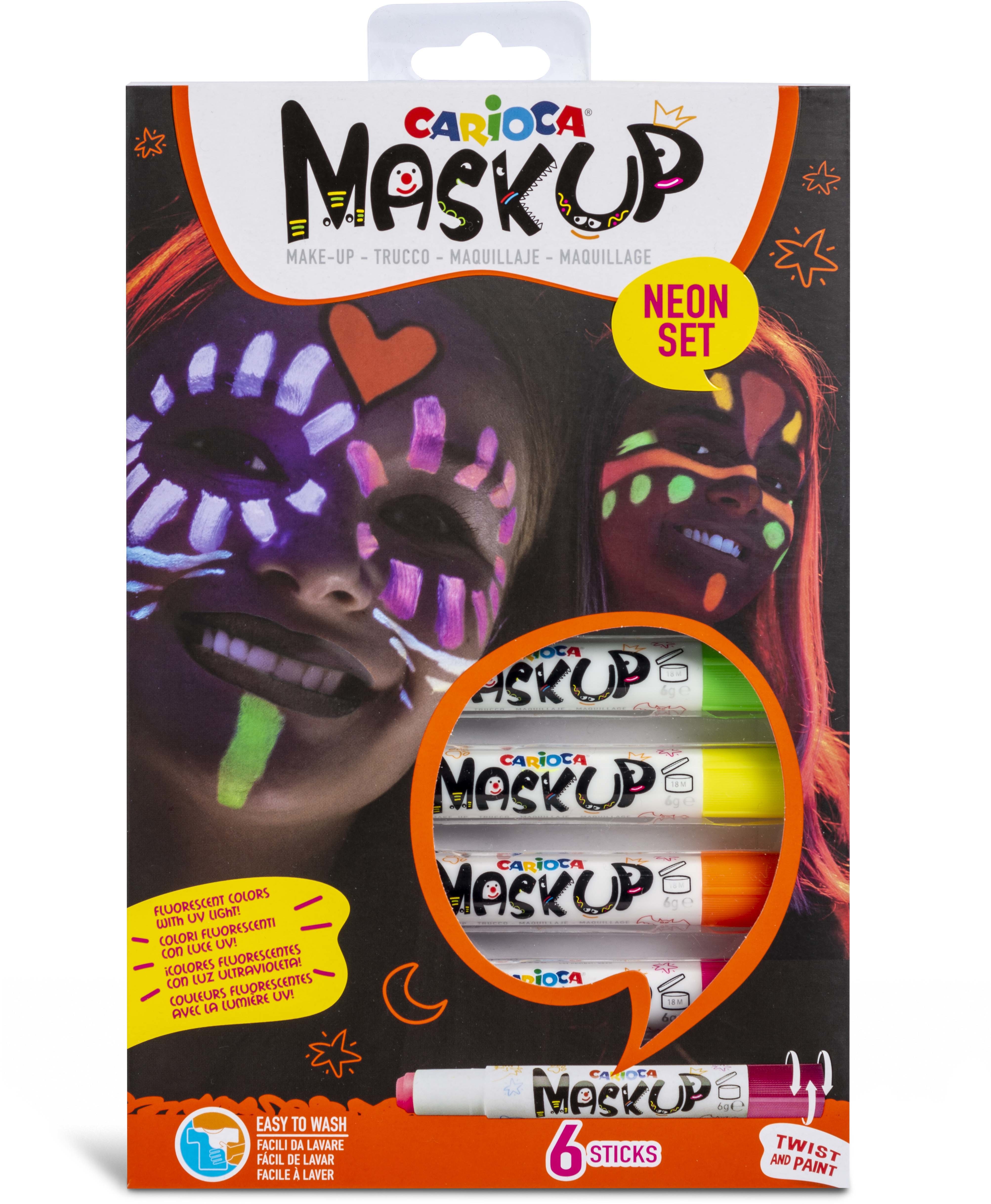 CARIOCA Mask-Up Fluo Box 43156 6 Stück