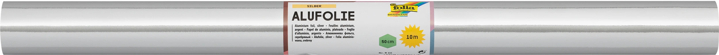 FOLIA Alufolie 50cmx10m R 66 silber