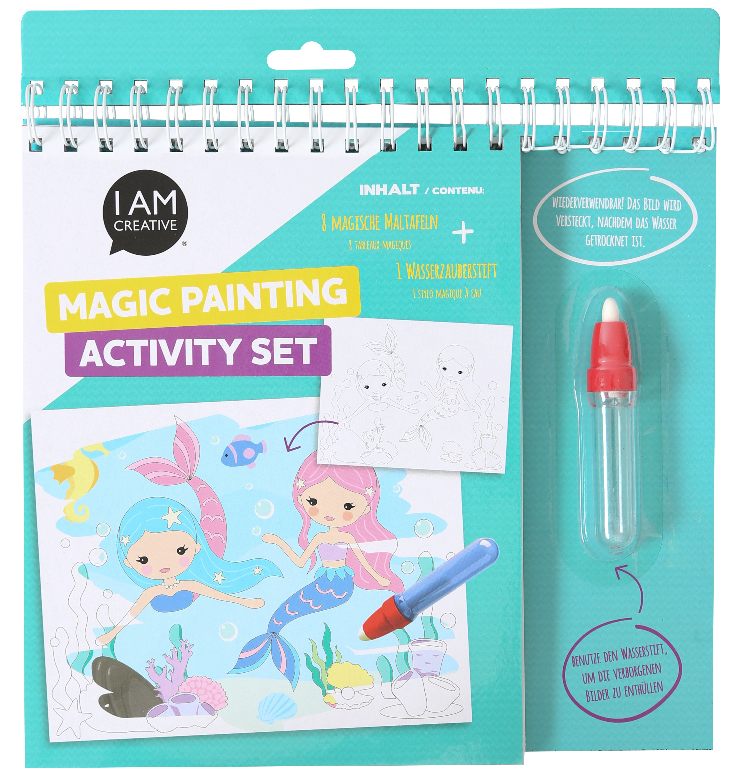 I AM CREATIVE Activiy Set 4087.531 Magic Painting