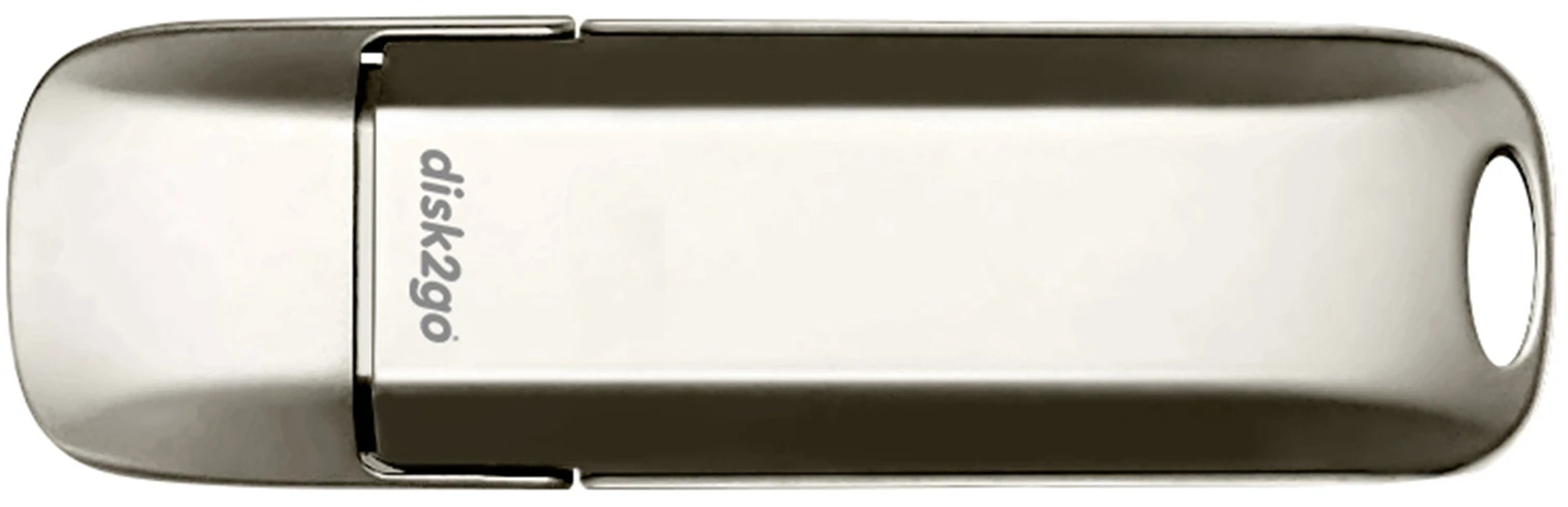 DISK2GO USB-Stick bolt 1TB 30006641 Type C USB 3.2 silver