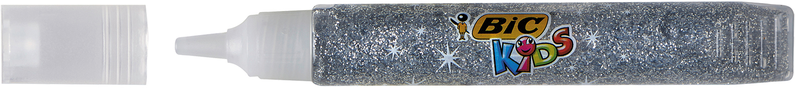BIC Glitter Glue Metallic 893269 6 Farben