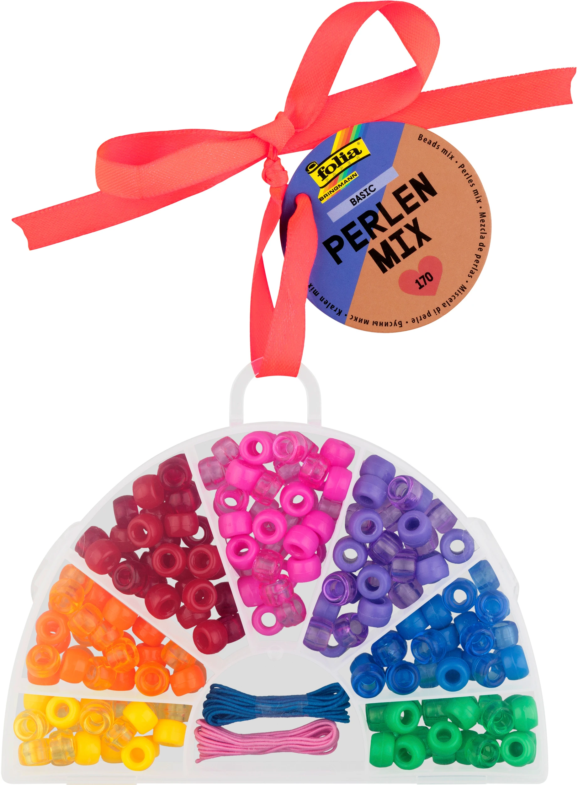 FOLIA Perlen Mix 32030 Basic 170 Teile