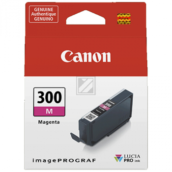 CANON Tintenpatrone magenta PFI-300M iPF PRO-300 14.4ml CANON Tintenpatrone magenta PFI-300M iPF PRO-300 14.4ml