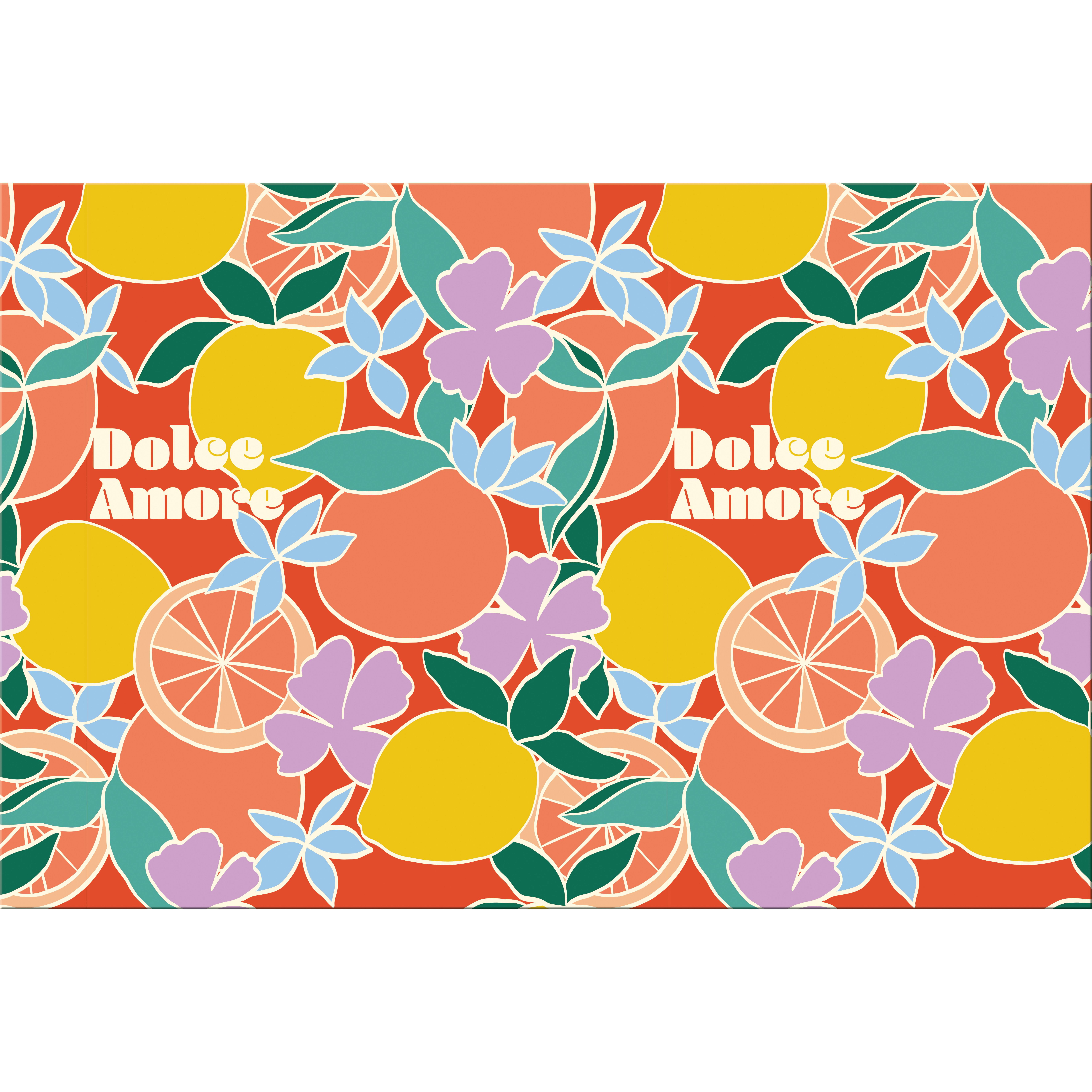 CLAIREFONTAINE Schreibunterlage 60x40cm 116277C DolceAmore bunt
