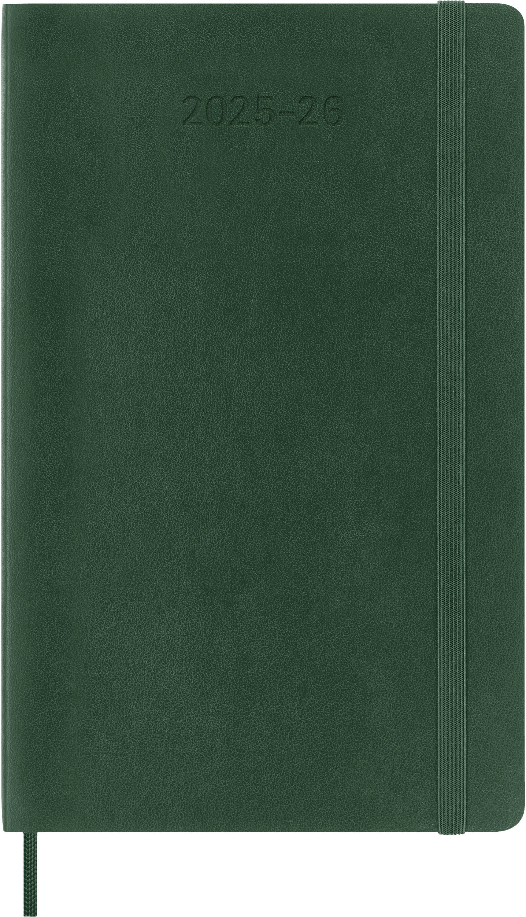 MOLESKINE Wochen-Notizkalender 25/26 DSK1518WN3Y26 18M liniert SC grün 13x21cm