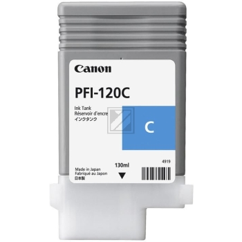 CANON Tintenpatrone cyan PFI-120C iPF TM 200/305 130ml CANON Tintenpatrone cyan PFI-120C iPF TM 200/305 130ml