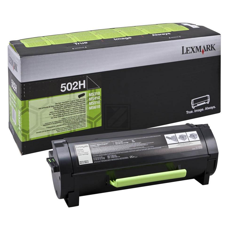 LEXMARK Toner-Modul return HY schwarz 50F2H00 MS310/610 5000 Seiten LEXMARK Toner-Modul return HY schwarz 50F2H00 MS310/610 5000 Seiten
