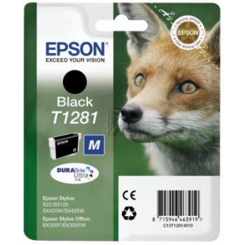 EPSON Tintenpatrone schwarz T128140 Stylus S22 5.9ml EPSON Tintenpatrone schwarz T128140 Stylus S22 5.9ml