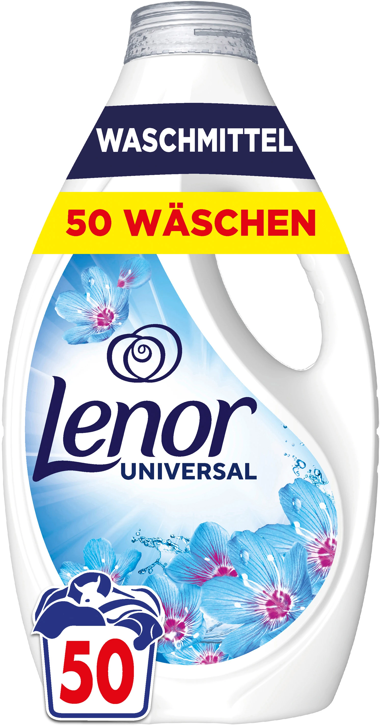 LENOR Waschmittel Flüssig 972425 Aprilfrisch 2.25lt