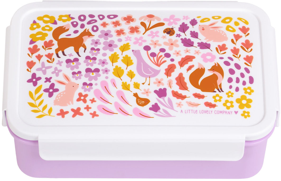ALLC Lunch Box 22x7x14.5cm BBFGMU79 Flower Garden