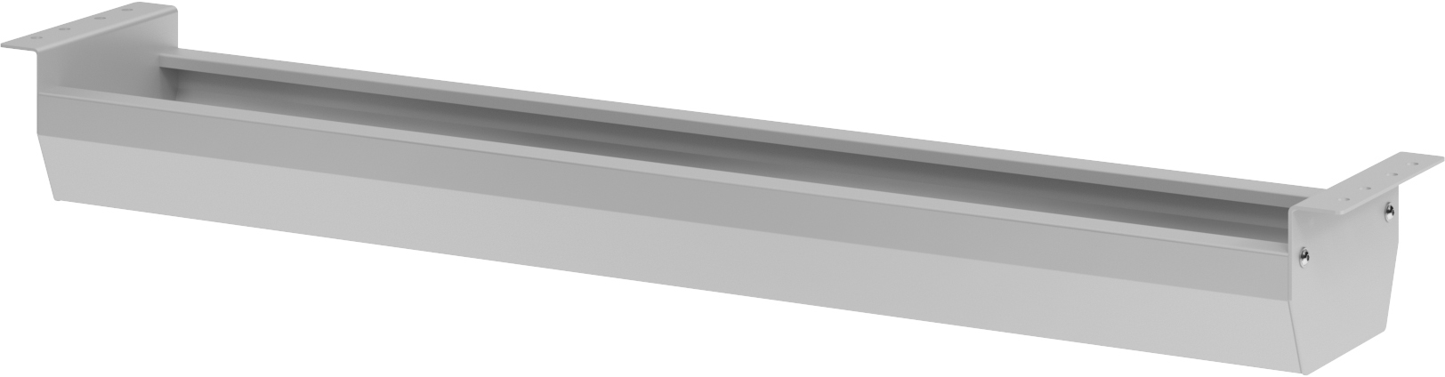 APOLLO Kabelwanne 86cm VKC12/S grau, für 120cm Tische