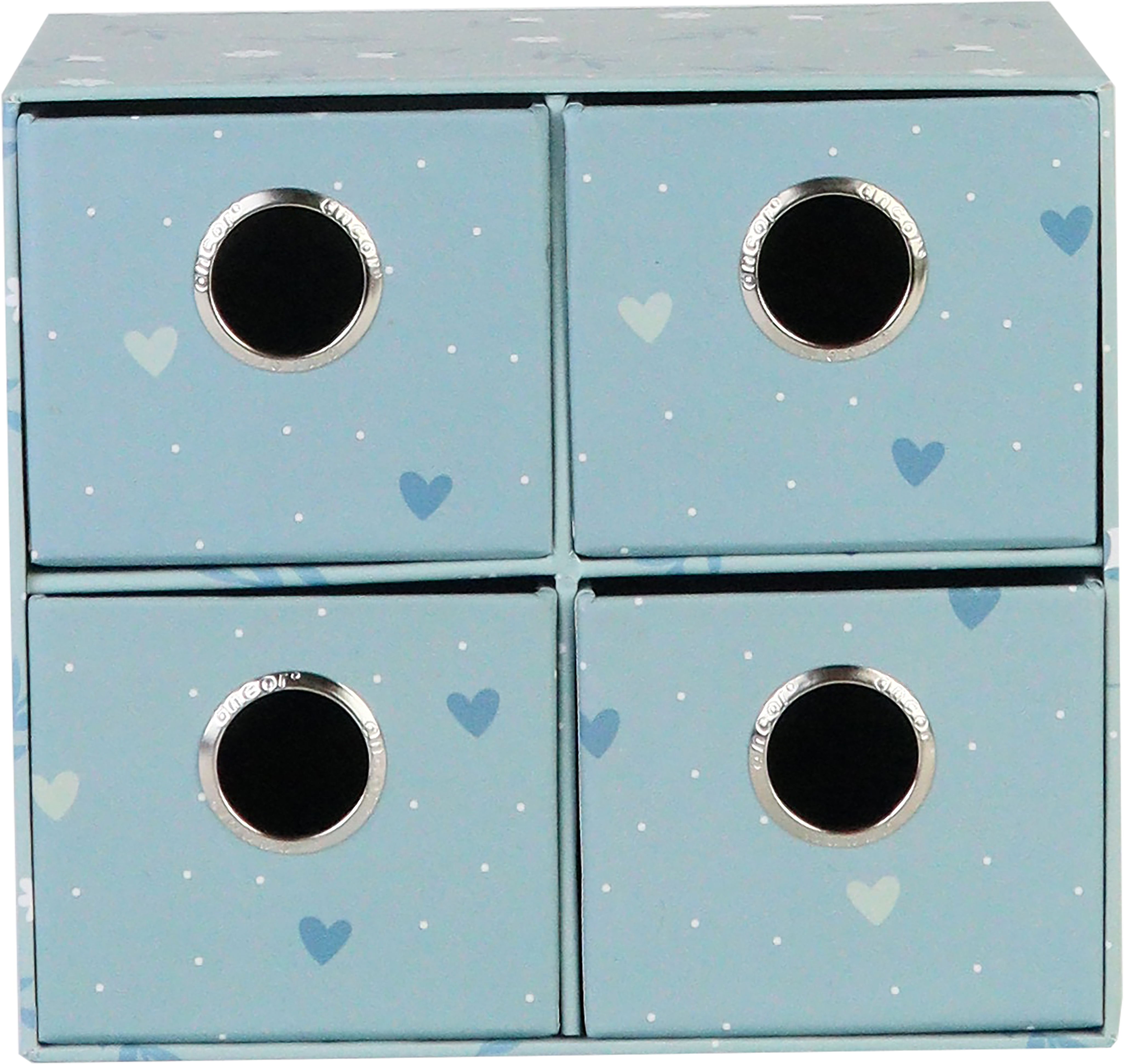 ANCOR Schubladen Box 117943 B'LOG SWEET BLUE 4 Schubladen