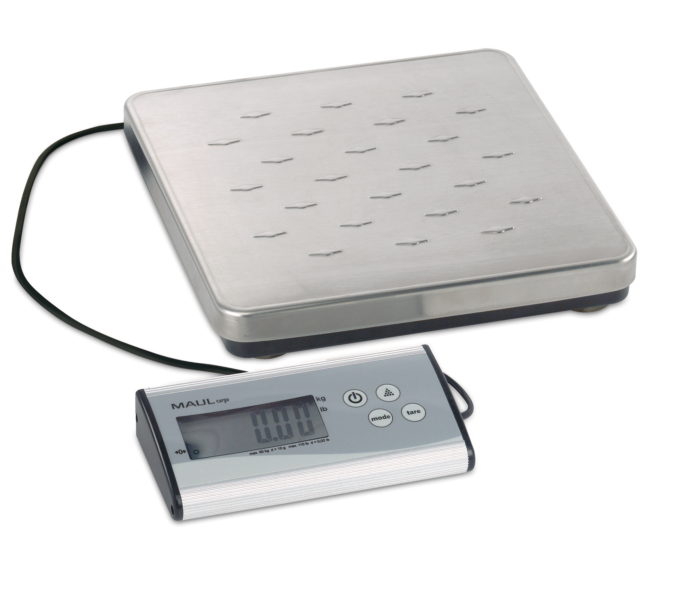 MAUL Paketwaage MAULcargo 50kg 94.50 Bedienpult, Netzteil