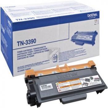 BROTHER Toner EHY schwarz TN-3390 HL-6180 12'000 Seiten