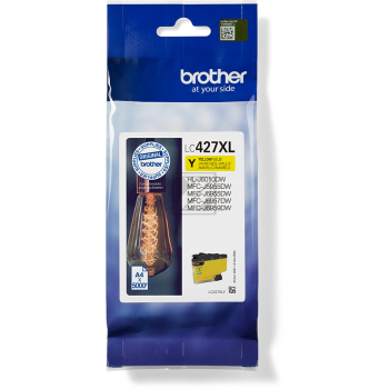BROTHER Tintenpatrone HY yellow LC-427XLY MFC-J5955 5000 Seiten BROTHER Tintenpatrone HY yellow LC-427XLY MFC-J5955 5000 Seiten