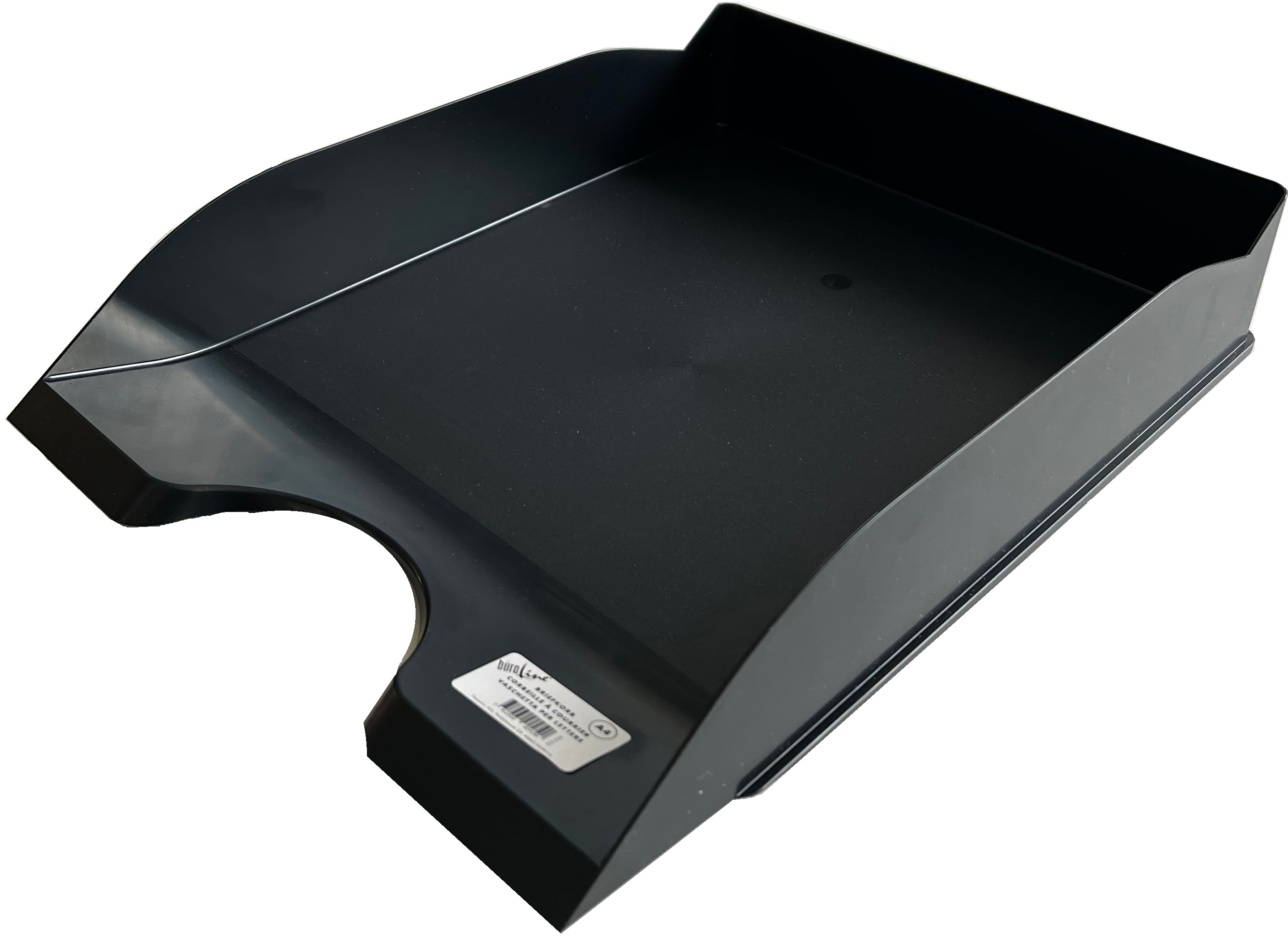 BÜROLINE Briefablage A4 223030 schwarz