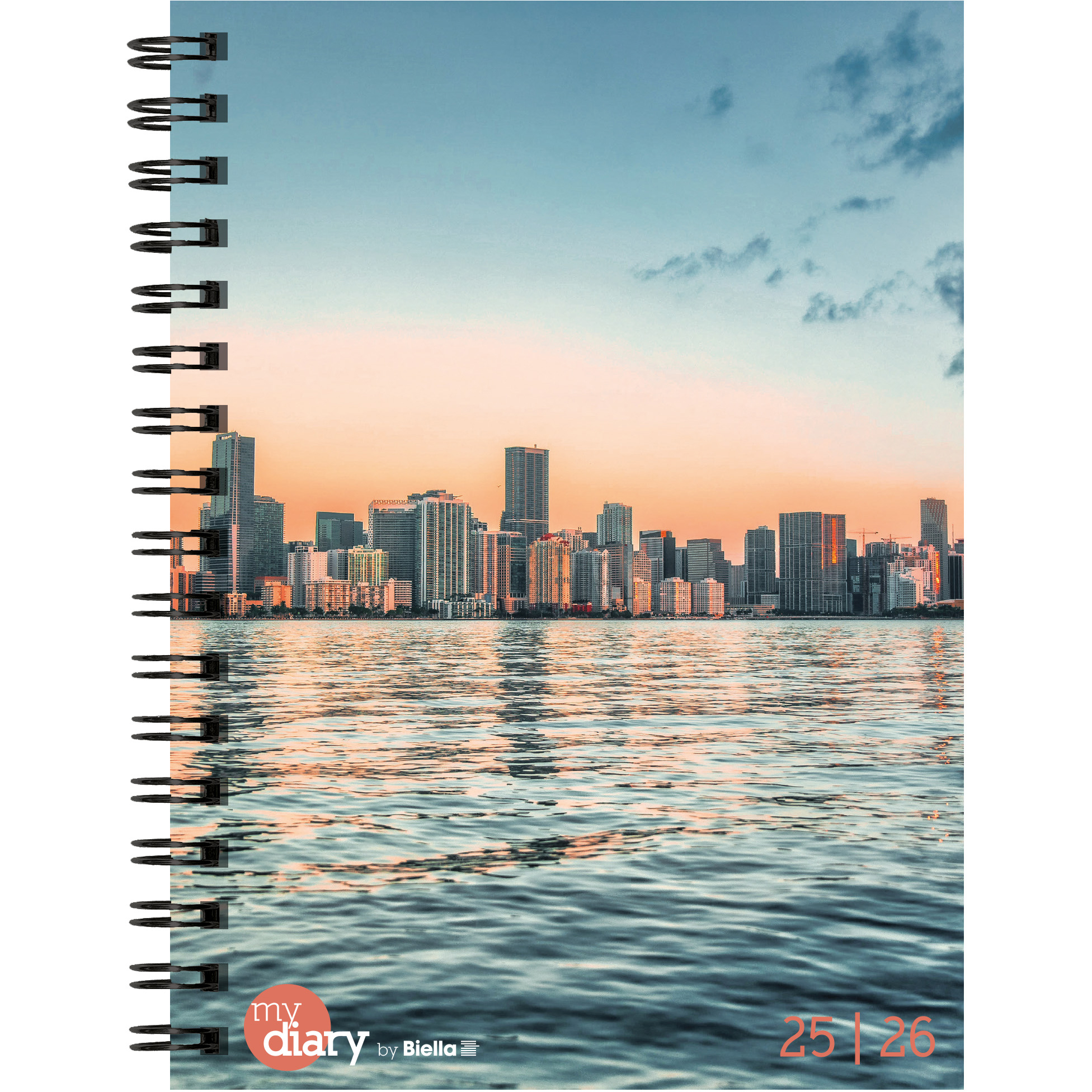 BIELLA Schüleragenda Miami 25/26 806517870026U 1W/2S 12x16.5cm