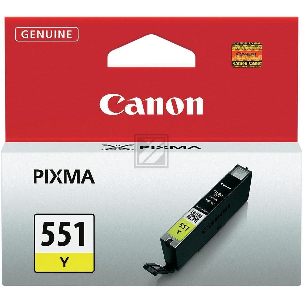 CANON Tintenpatrone yellow CLI-551Y PIXMA MG5450 7ml CANON Tintenpatrone yellow CLI-551Y PIXMA MG5450 7ml