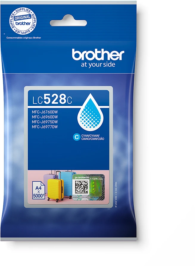 BROTHER Tintenpatrone cyan LC-528C MFC-J6760DW 5000 Seiten