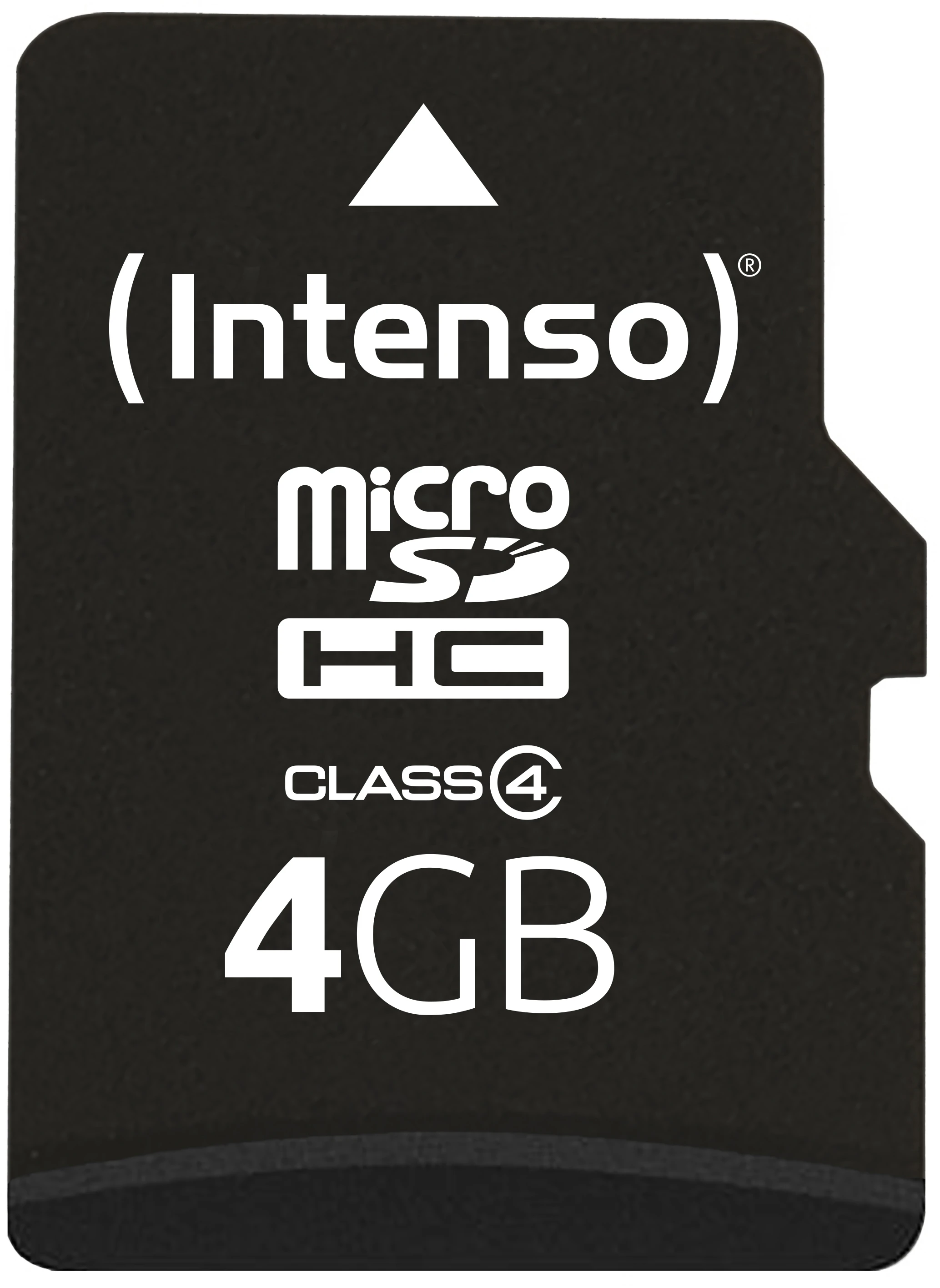 INTENSO micro SDHC Card Class 4 4GB 3403450 incl. SD Adapter