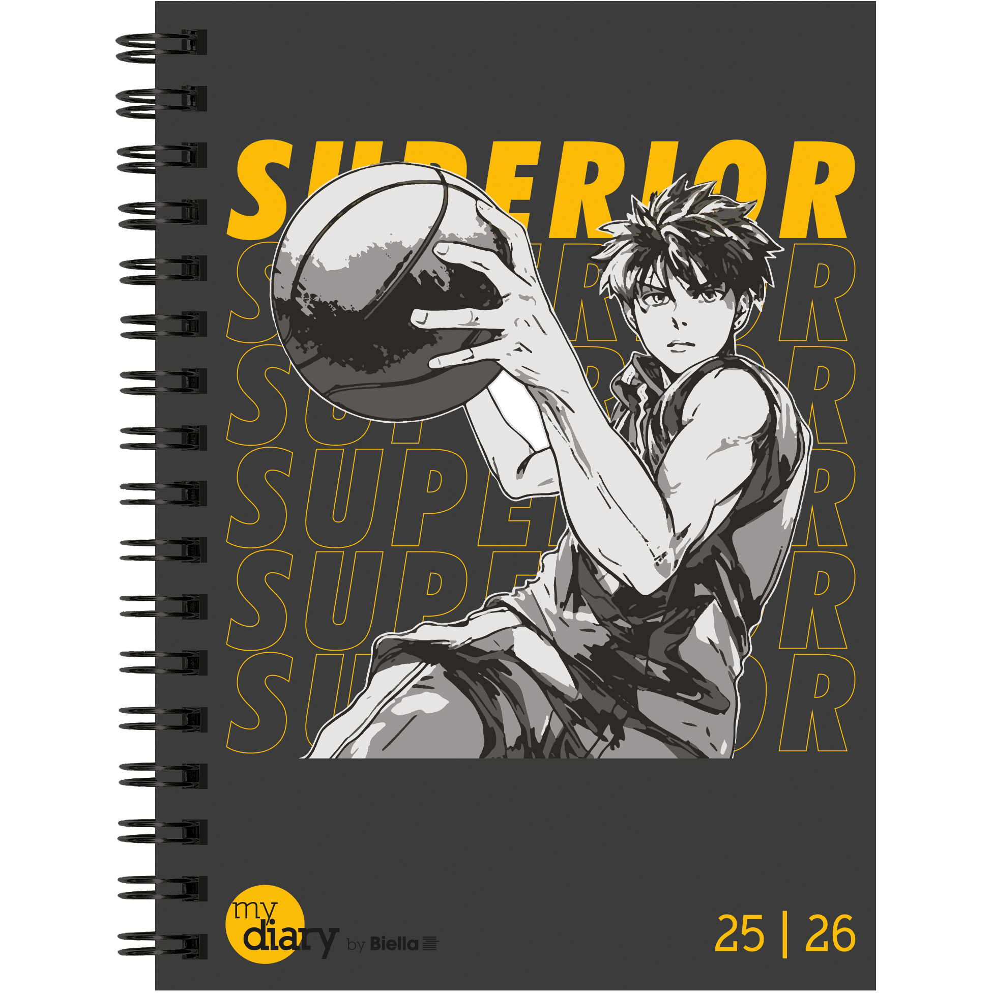 BIELLA Schüleragenda Sport 25/26 806517810026U 1W/2S 12x16.5cm