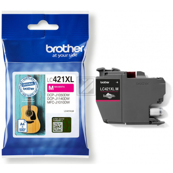 BROTHER Tintenpatrone HY magenta LC-421XLM DCP-J1050 500 Seiten BROTHER Tintenpatrone HY magenta LC-421XLM DCP-J1050 500 Seiten