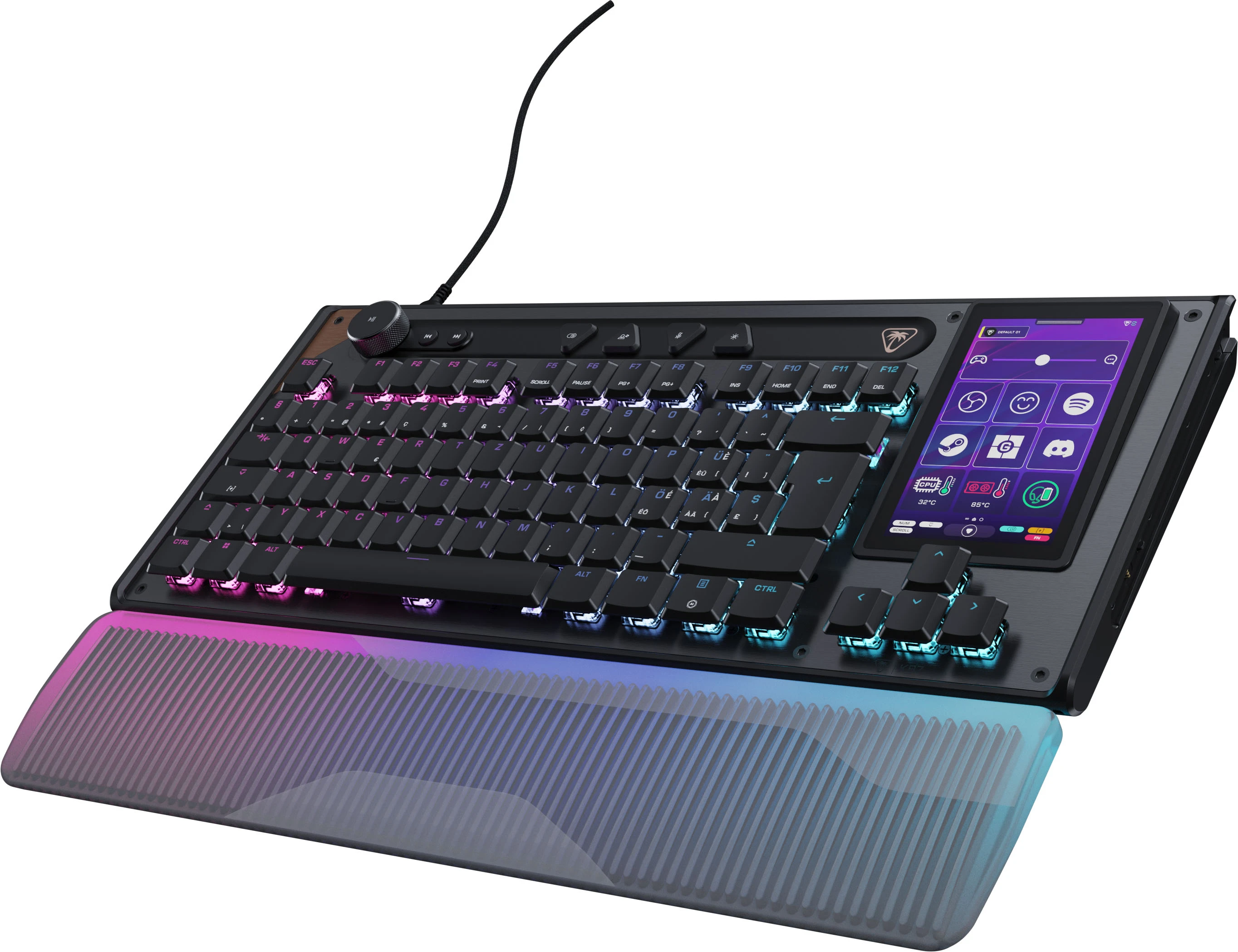 TURTLE BEACH Command Series Keyboard TBK-2004-02-CH KB7,PC,Black,CH
