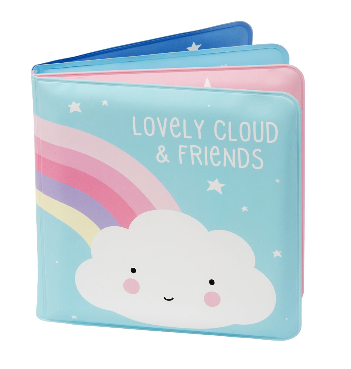 ALLC Badebuch 12x12x3cm BTBBCL09 Cloud