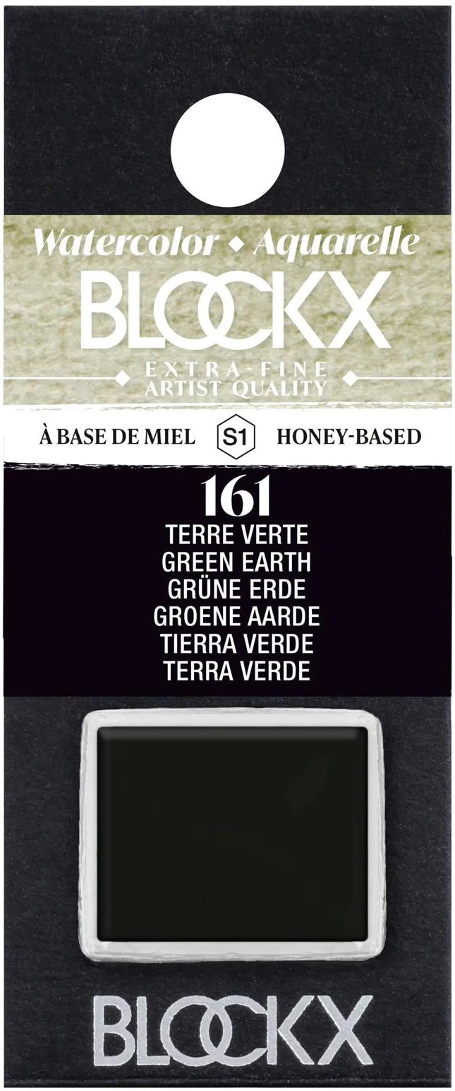 BLOCKX Aquarellfarbe 1.5ml 41161BXC grüne Erde