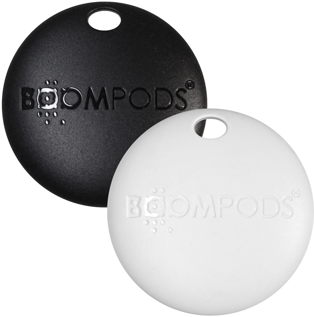 BOOMPODS Boomtag 2 Pack TUPAC1 black,white