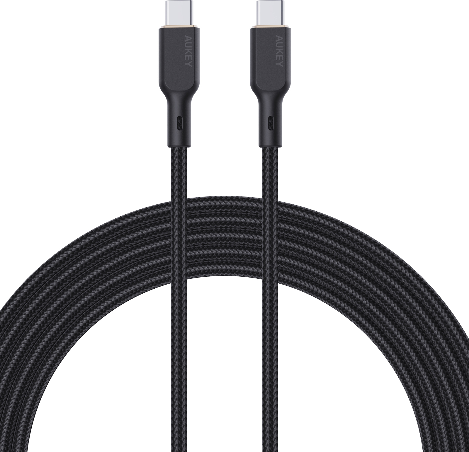 AUKEY Cable USB-C-to-C Kevlar Core CB-KCC101 Nylon Braided,1.0m,100W,Bl. AUKEY Cable USB-C-to-C Kevlar Core CB-KCC101 Nylon Braided,1.0m,100W,Bl.