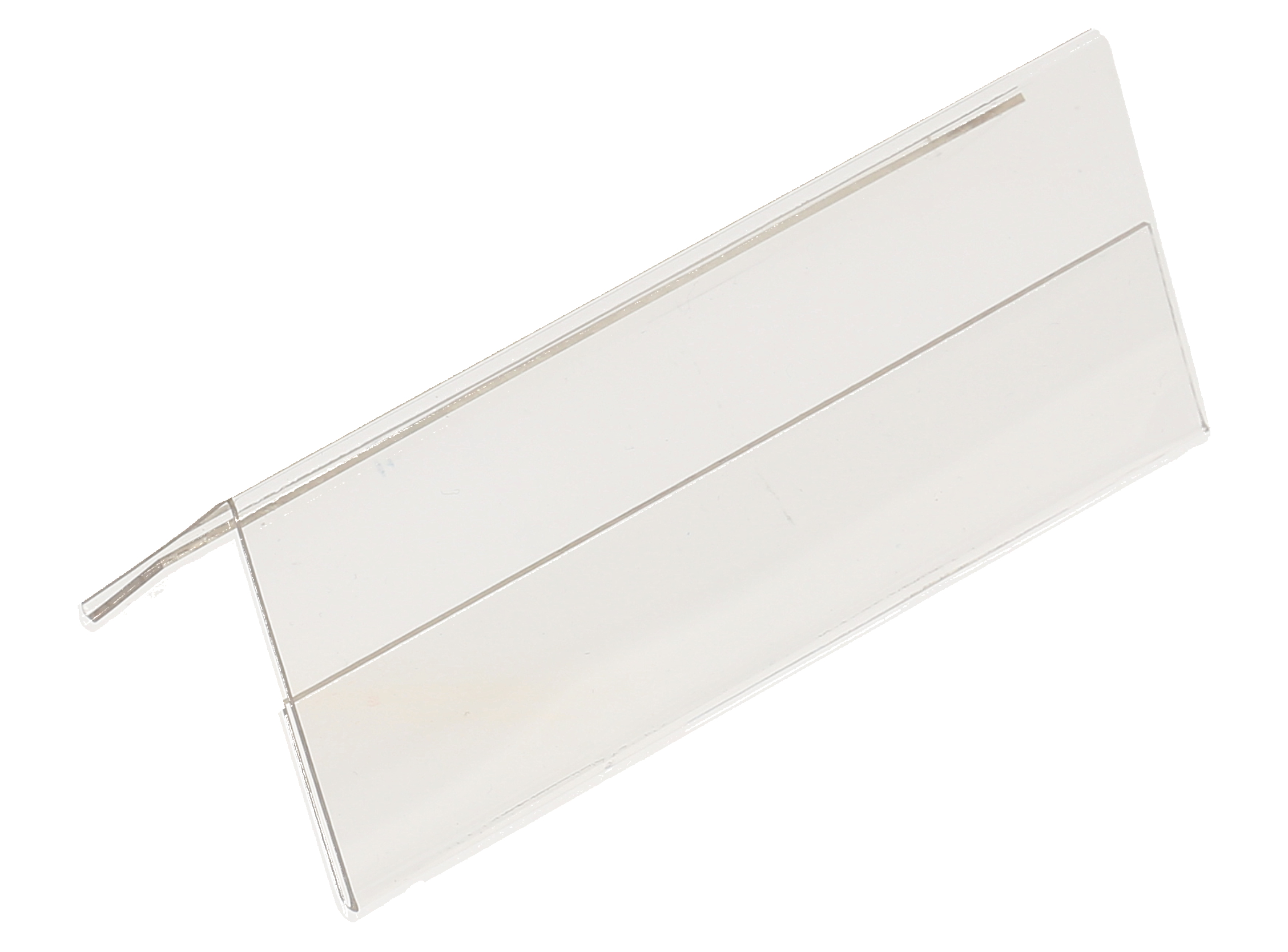 BOOFFICE Namensschild 100x40x40mm TC 4210 Transparent