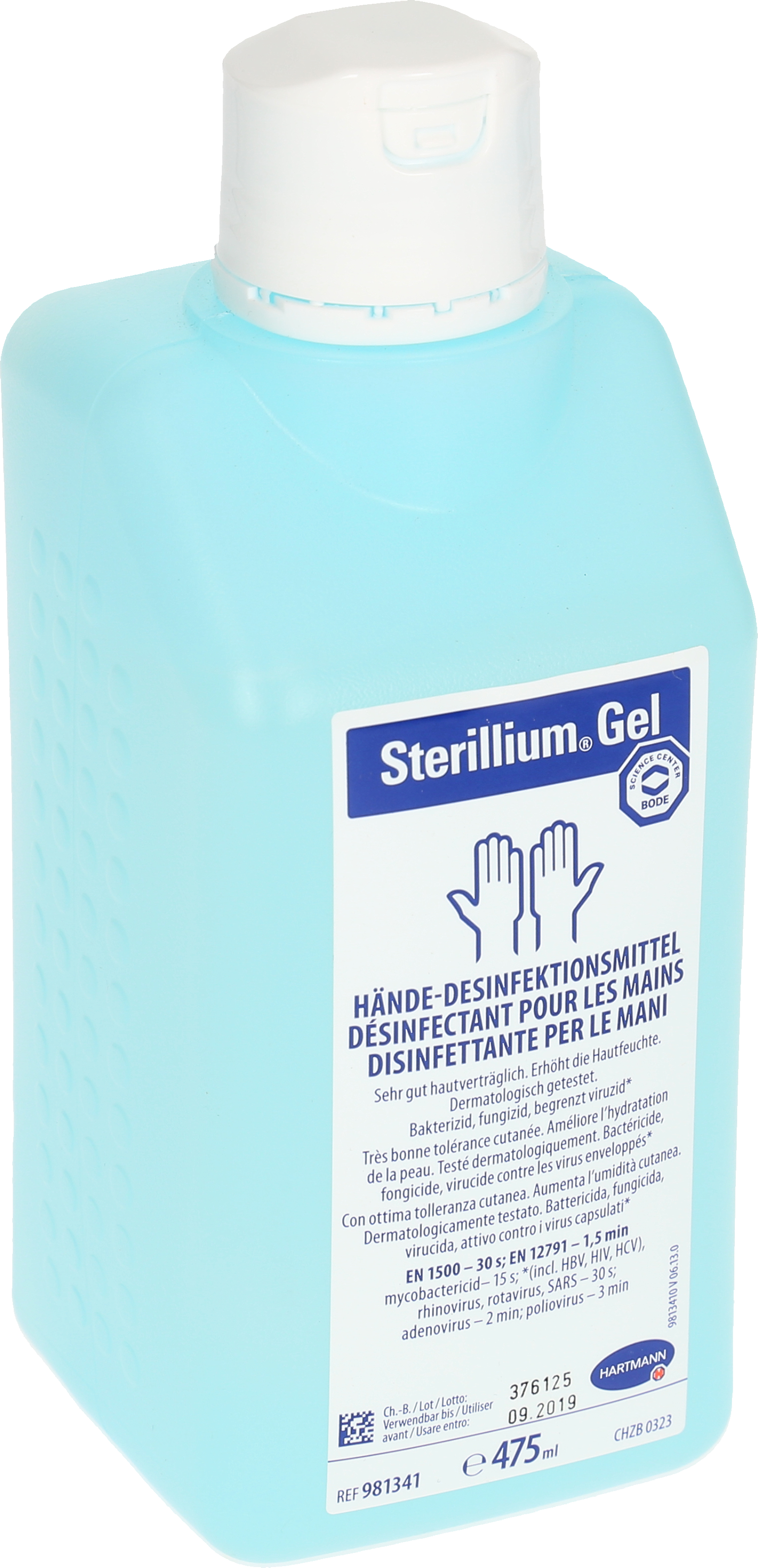 HARTMANN Händedesinfektionsgel 500ml 9813414 ohne Applikation