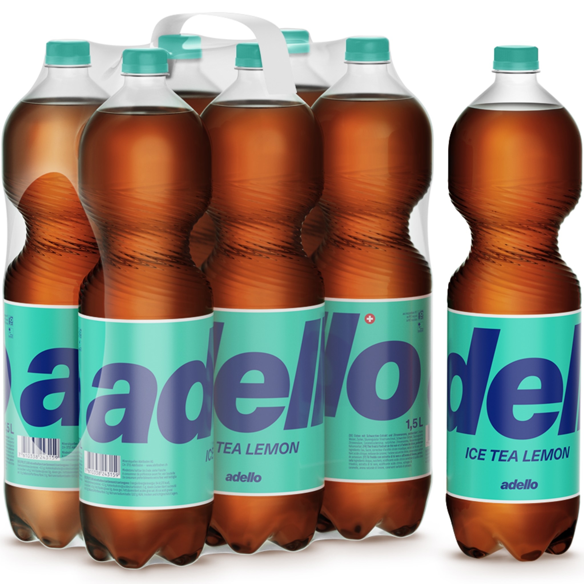 ADELBODNER Ice Tea Lemon 264055 150 cl, 6 Stk.