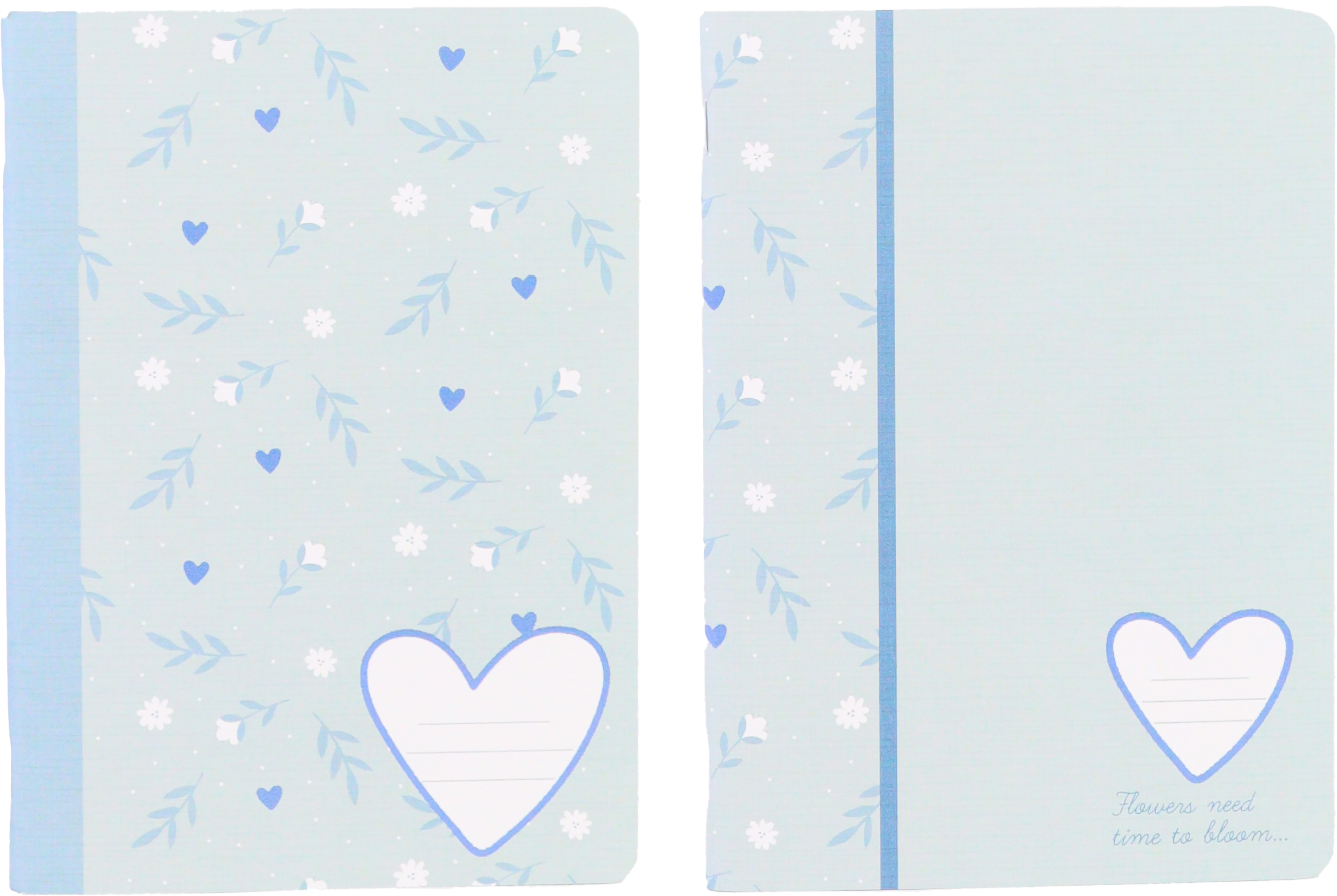 ANCOR Notizheft A4 117776 B'LOG SWEET BLUE,liniert 48 B.