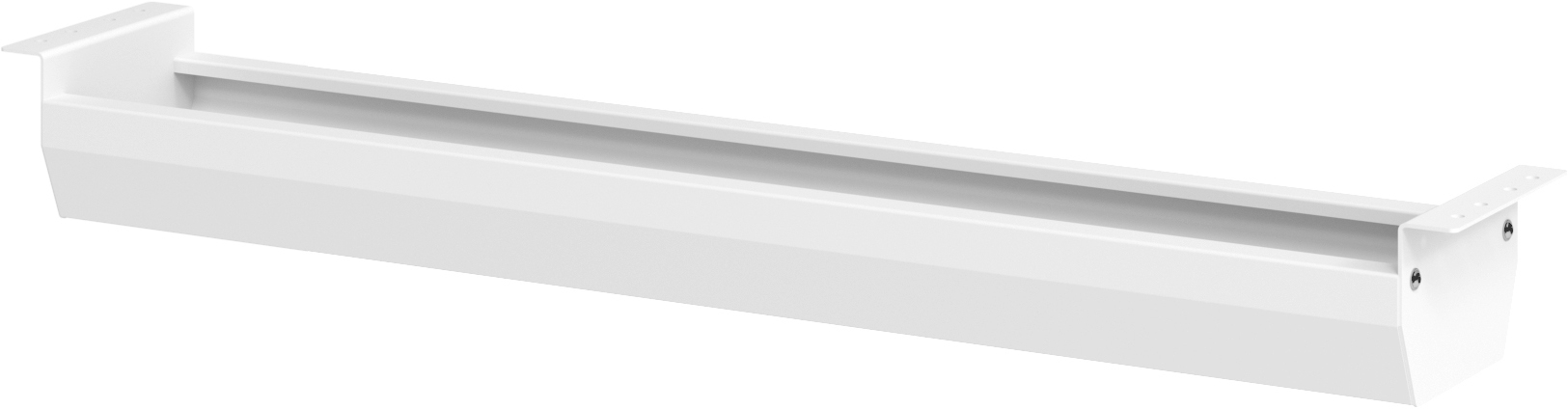APOLLO Kabelwanne 86cm VKC12/W weiss, für 120cm Tische