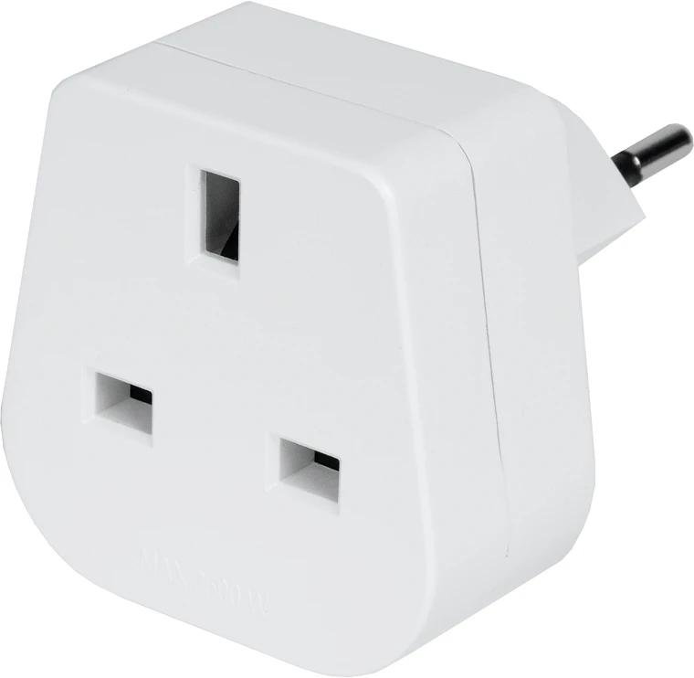 STEFFEN Reiseadapter CH-UK 1409575 weiss