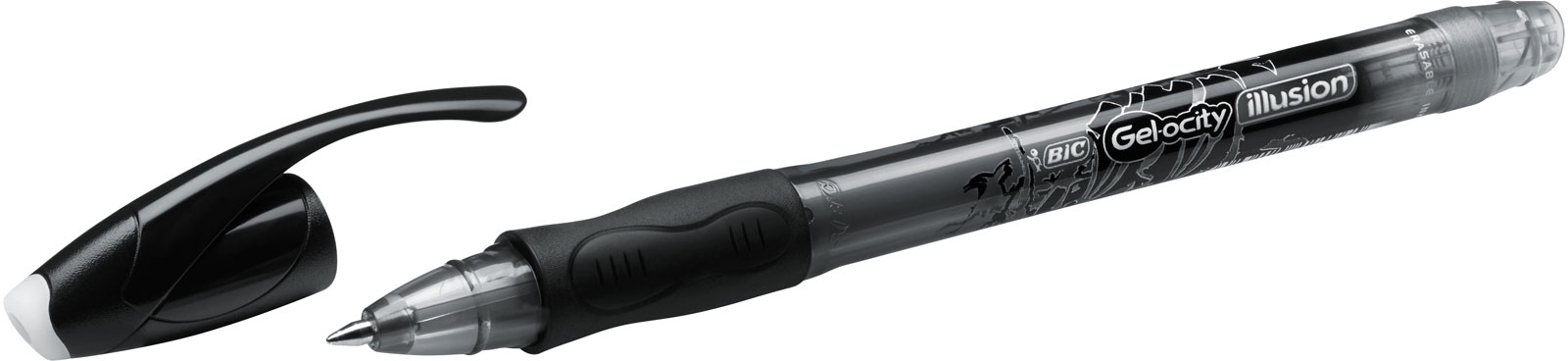 BIC Gel-ocity Illusion 0.3mm 943441 schwarz, löschbar